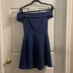 Off the shoulder Lulus A-line dress